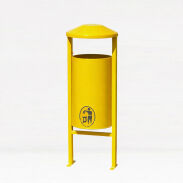 Kosz uliczny OBROTOWY II - lakierowany - 8